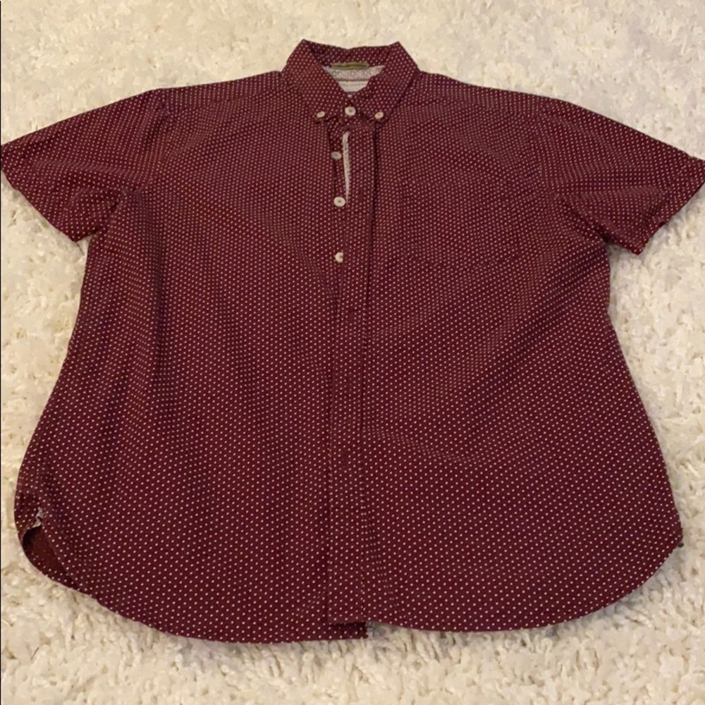 Denim & Flower SS Polka Dot Shirt